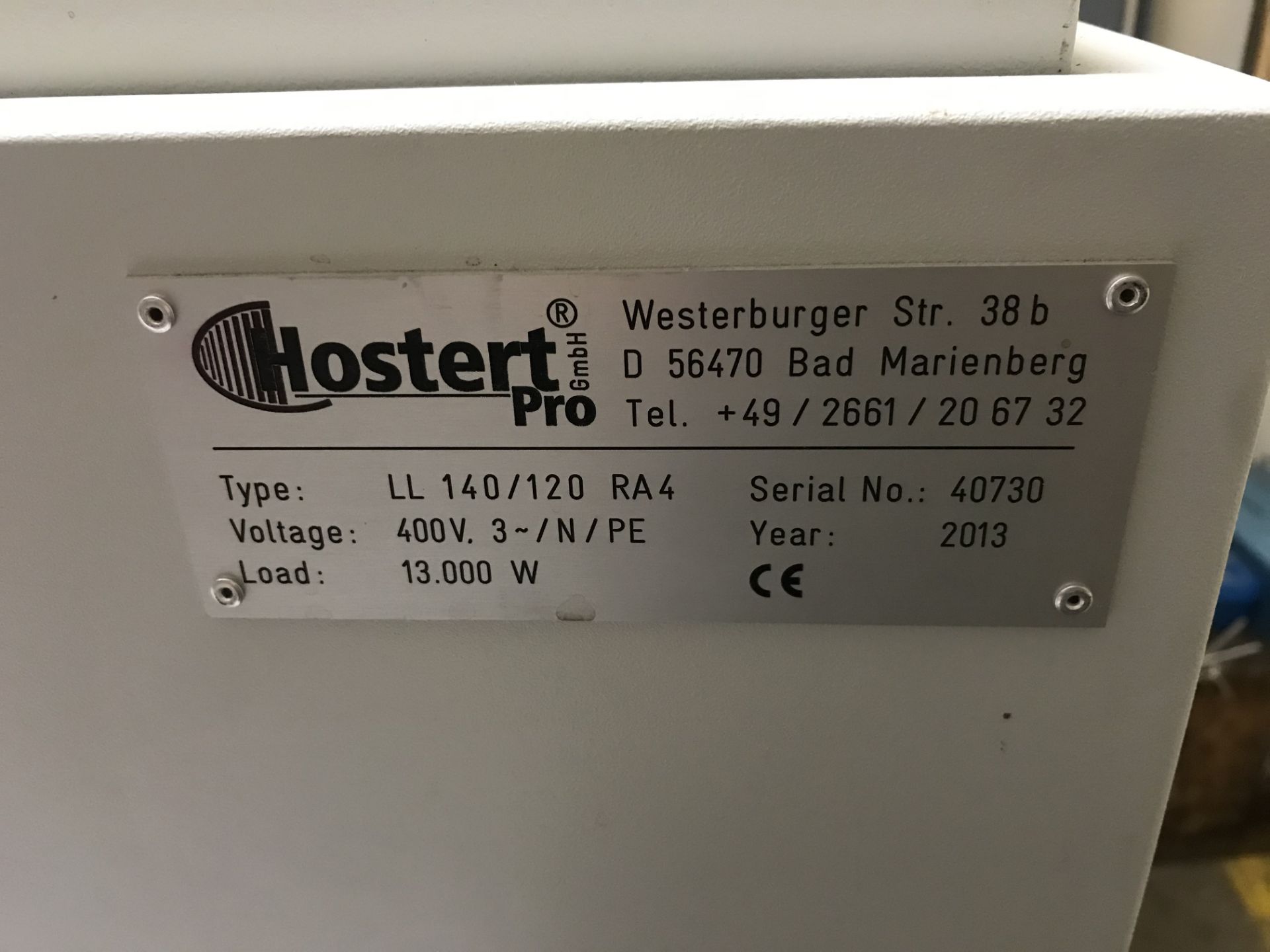 Hostert Pro LL140/120 RA4 Large Format Photo Proce - Image 3 of 7