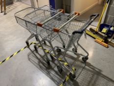 Three Steel Framed Trolleys  Lot located at Unit C1 Trident Business Park, Daten Avenue, Risley,