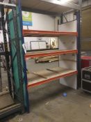 Boltless Steel Three Tier Rack, 1.8m wide x 2.5m h