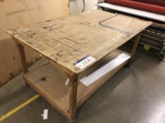 Timber Framed Laying Out Table, 1870mm x 1200mm