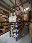 PSS Three Bay Seven Tier Boltless Stock Racking, each bay approx. 2m x 900mm x 3.6m (please note -