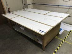 Timber Framed Laying Out Table, 1760mm x 2730mm