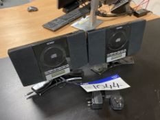 Two Denver CD Players/ Speakers  Lot located at Unit C1 Trident Business Park, Daten Avenue, Risley,