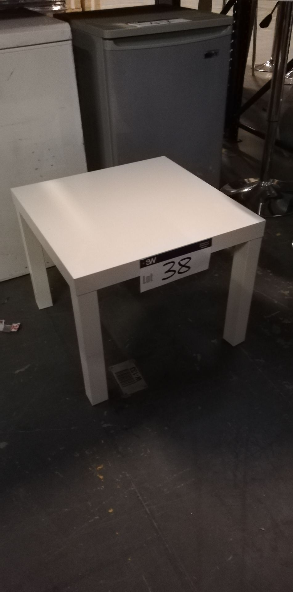 White Occasional Table