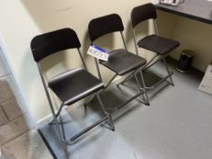 Three Steel Framed Chairs  Lot located at Unit C1 Trident Business Park, Daten Avenue, Risley,