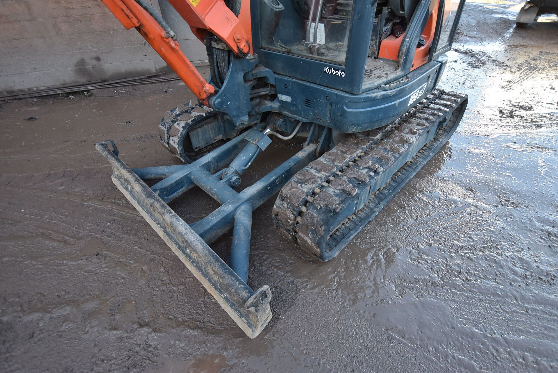 Kubota U50-3a 5 tonne TRACKED EXCAVATOR, serial no. WKFRGV05007076368, year of manufacture 2007, - Image 7 of 13