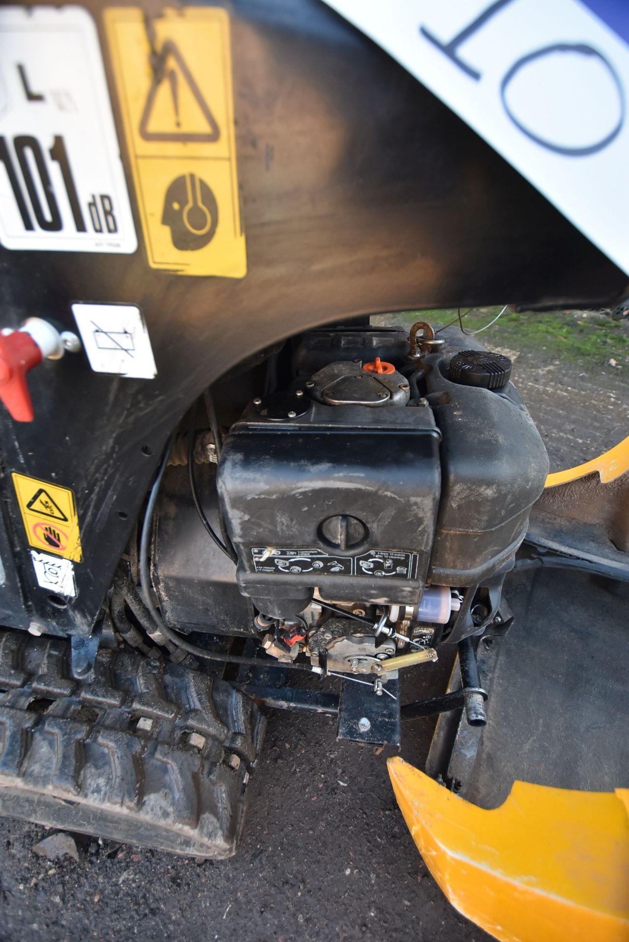 JCB HTD-5 Dumpster Tracked Walk Behind High Tip Dumper, note no date plate or serial number - Image 10 of 10