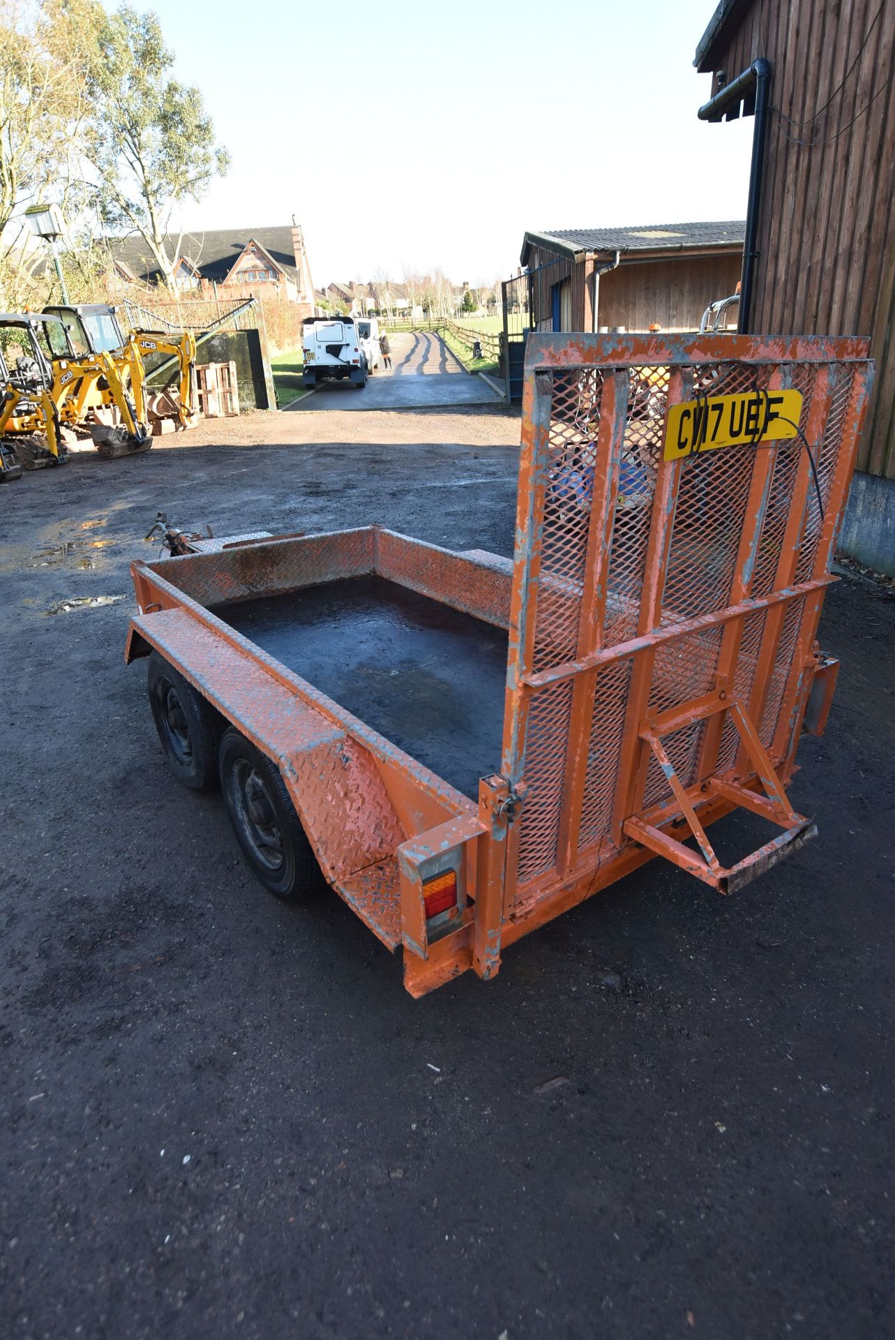 Indespension Twin Axle Plant Trailer, serial no. SDHG268402, 2600kg gross weight - Image 6 of 7