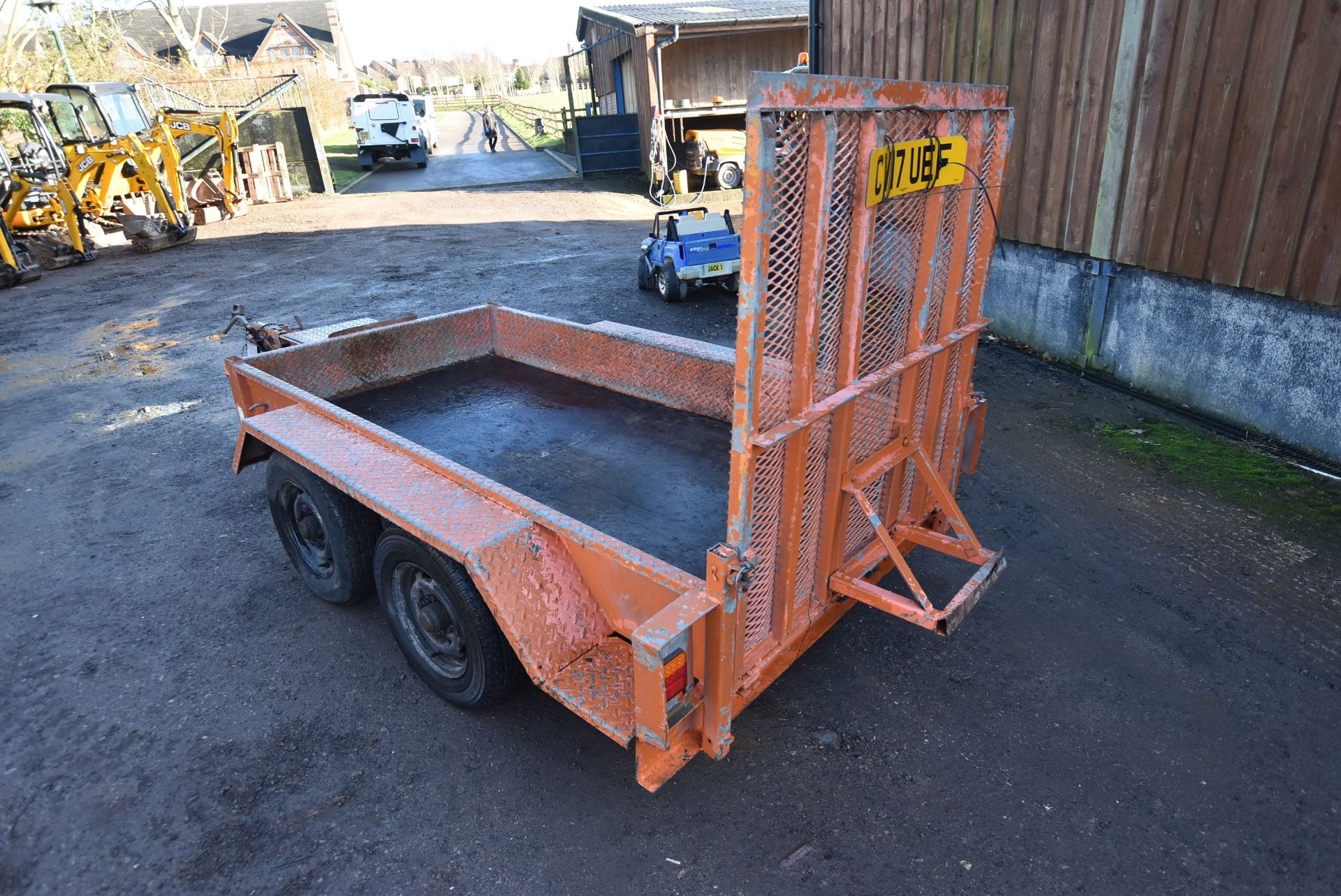 Indespension Twin Axle Plant Trailer, serial no. SDHG268402, 2600kg gross weight - Image 7 of 7