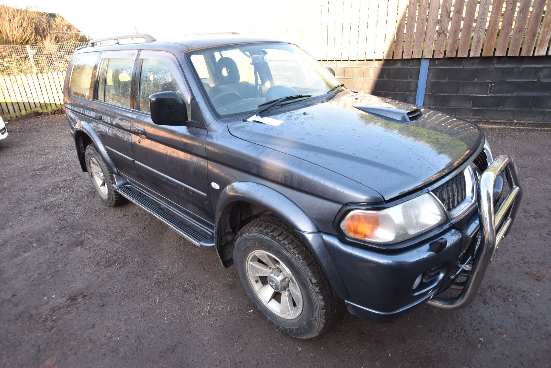 Mitsubishi SHOGUN SPORT EQUIPPE TD 2.5L ESTATE, registration no. DE55 HHP, date first registered