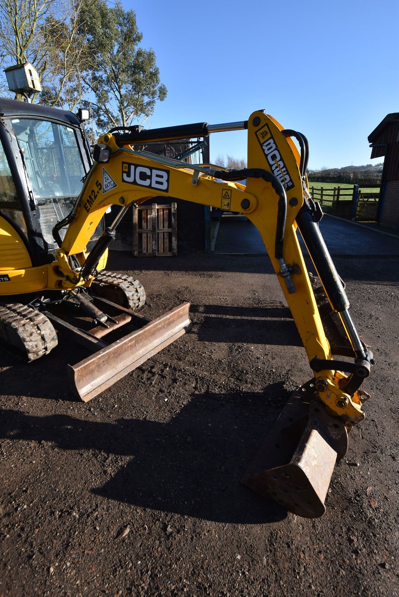 JCB 8025 ZTS 2833kg TRACKED MINI EXCAVATOR, serial no. JCB08025L02226607, year of manufacture - Image 6 of 12