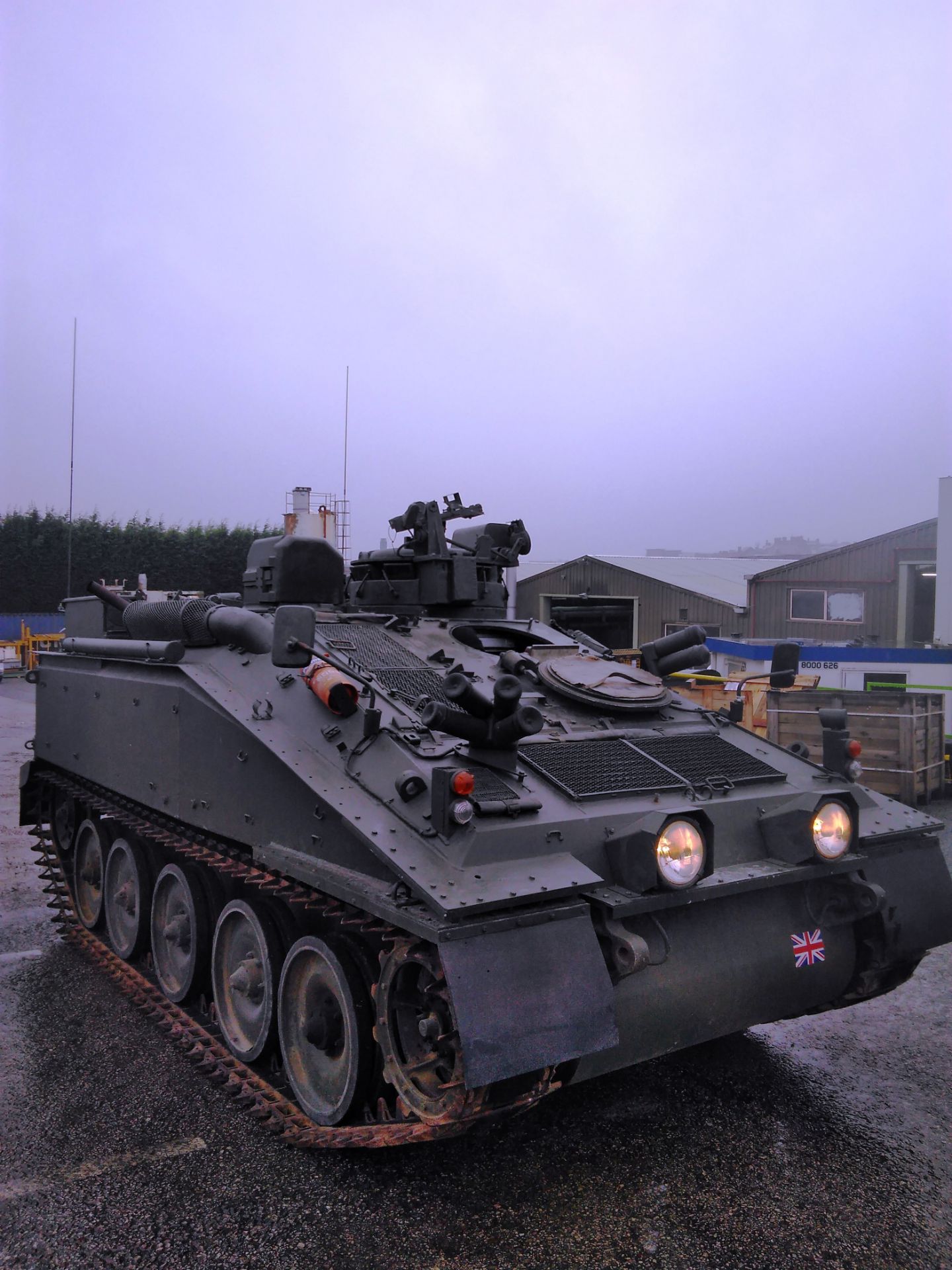 Alvis FV102 CRVT Striker Armoured Vehicle, vendors comments:- In running order with a new set of - Image 4 of 11