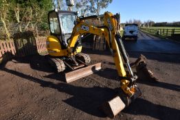 JCB 8025 ZTS 2833kg TRACKED MINI EXCAVATOR, serial no. JCB08025L02226607, year of manufacture