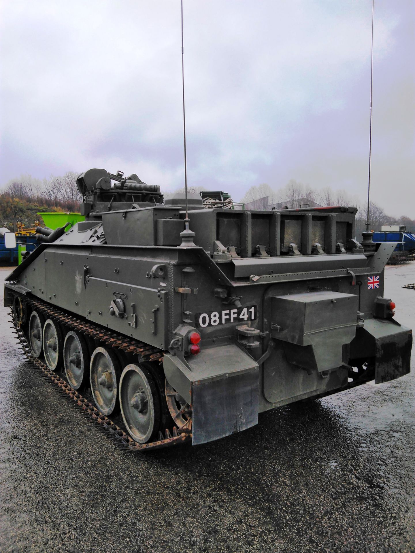 Alvis FV102 CRVT Striker Armoured Vehicle, vendors comments:- In running order with a new set of - Image 2 of 11