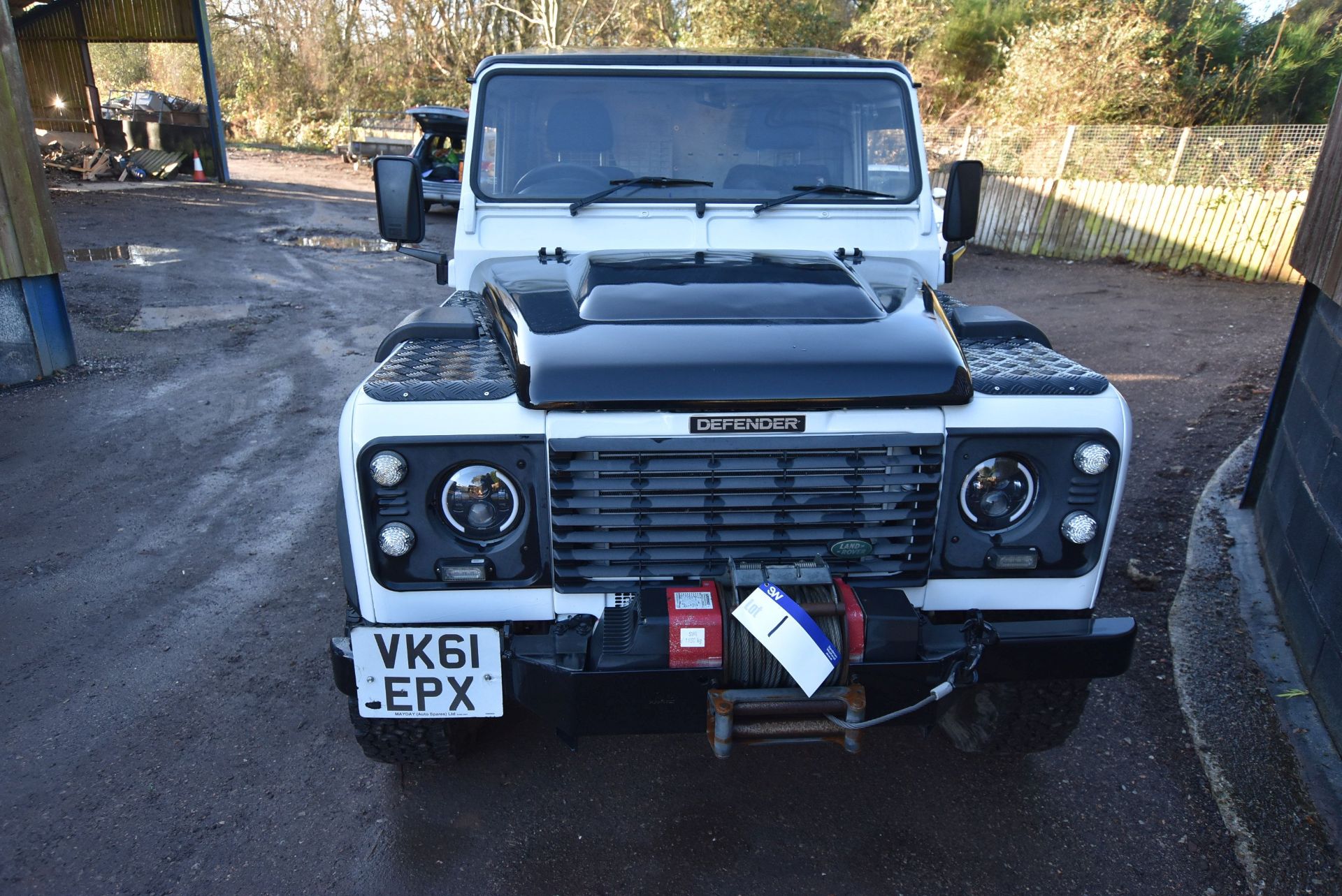 Landrover DEFENDER 110 PUMA 2.4L DIESEL, registration no. VK61 EPX, date first registered 27/10/ - Image 12 of 28