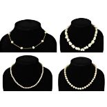 Collection of (4) Pearl Necklaces