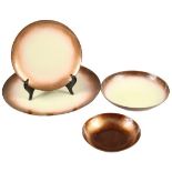 MCM American Enamel Copper Tableware by Jade Snow Wong