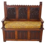 Renaissance Revival Hall Chair/Sette