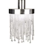 Baccarat Modern Graduated Teardrop Chandelier