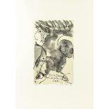 Robert Colescott (1925-2009) Amer, Erotic Litho