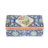 19th C. Chinese Porcelain Covered Box