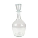 Glass Decanter with Hollow Stopper