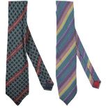 (2) Vintage Gucci Men's Ties