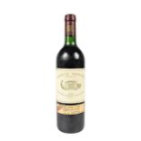 1989 Chateau Margaux, French Red Wine Bottle