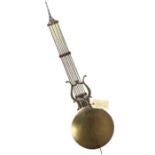 19th C. Large French Clock Pendulum