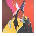 Geronimo Mark (c 1994) "Smithsonian Chief" Litho