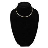 14k Yellow Gold Herring Bone Chain