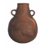 Native American Cherokee Jug w Handles