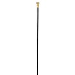 Antique Gold Plated Walking Cane