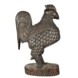 Folk Art Rooster Carved Wood