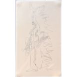 Geronimo Mark, San Antonio Pencil on paper