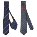 (2) Vintage Gucci Men's Ties