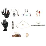 Large Collection of Silver and Gold Jewelry