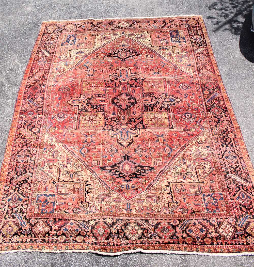 Handwoven Persian Rug - Image 3 of 10