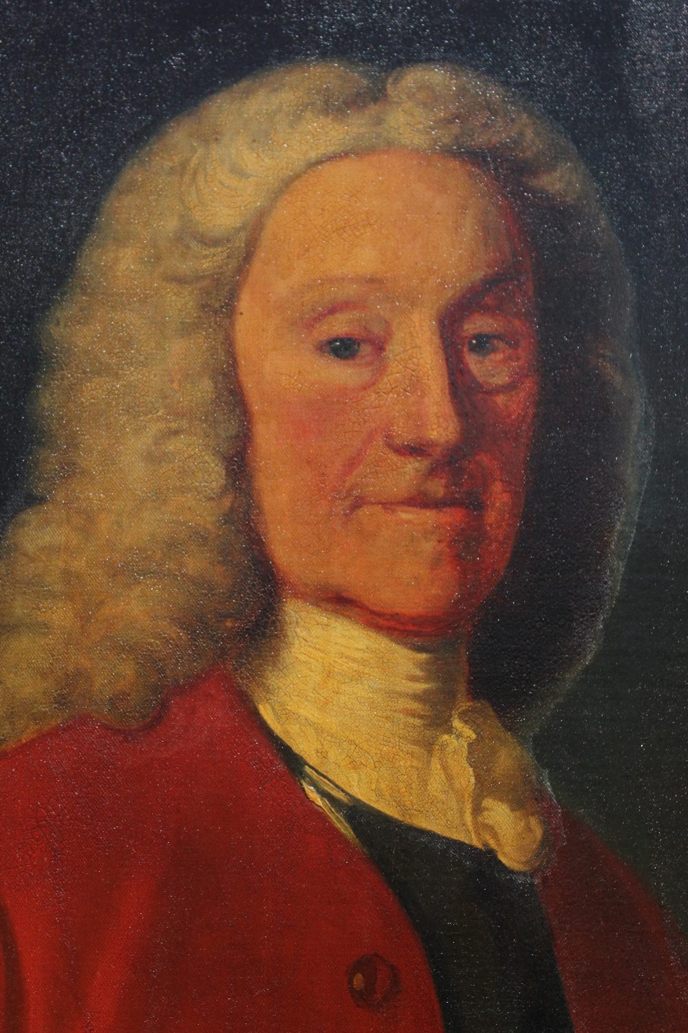 Large 18th C. Portrait of a Sea Captain - Image 3 of 6