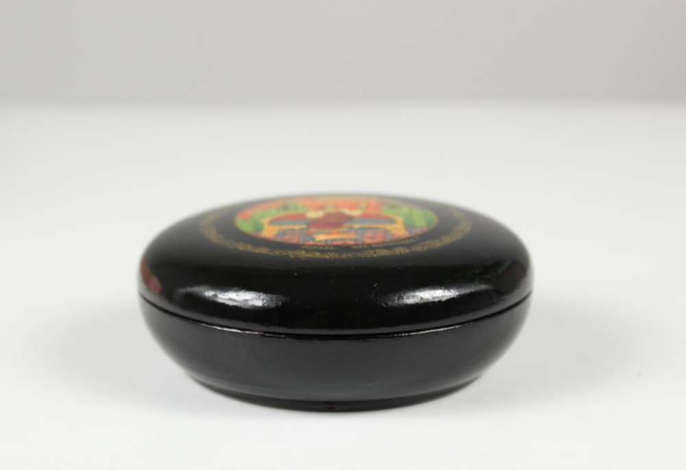 Collection of 3 Russian Lacquer Ware Boxes - Image 5 of 25