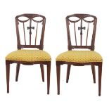 Pair of Antique French Side Chairs