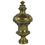 Large Bronze Antique Newell Post Finial