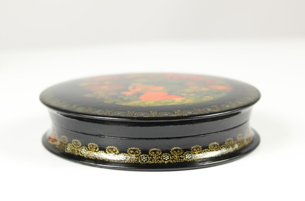 Collection of 3 Russian Lacquer Ware Boxes - Image 13 of 25