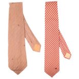 (2) Vintage Gucci Men's Ties