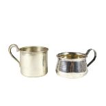 (2) Sterling Silver "Child's" Cups, 3 OZT