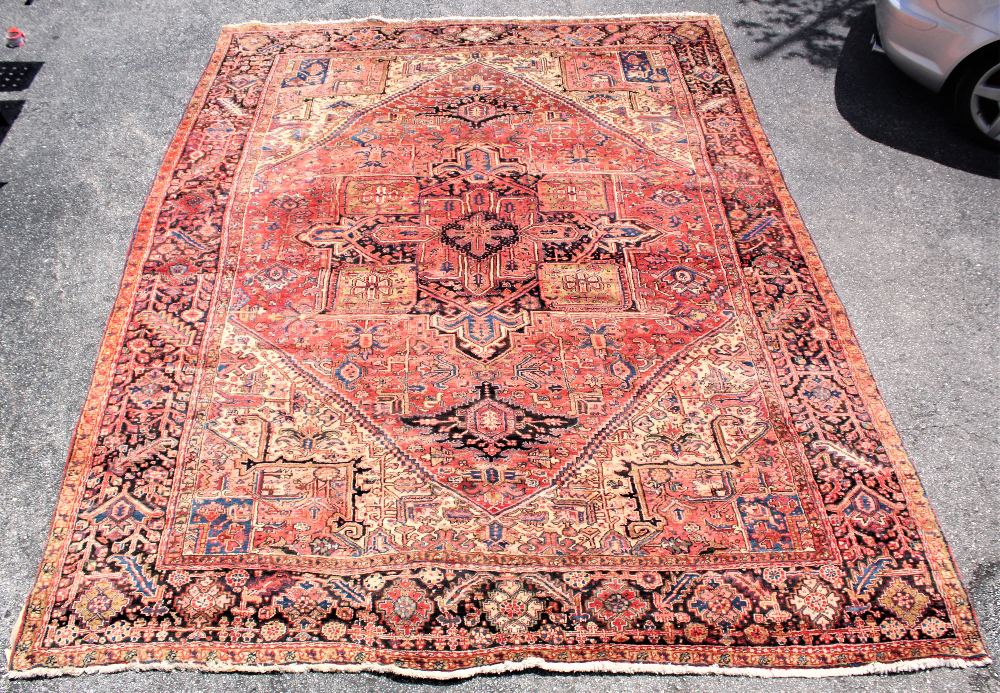 Handwoven Persian Rug - Image 2 of 10