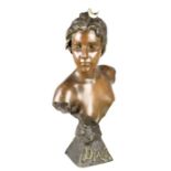 After Emmanuel Villanis (1858-1914, Fr) Diana Bust