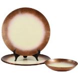 MCM American Enamel Copper Tableware by Jade Snow Wong