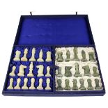 Chinese Jade Chess Set