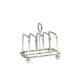 Small Sheffield Crown Sterling Toast Rack